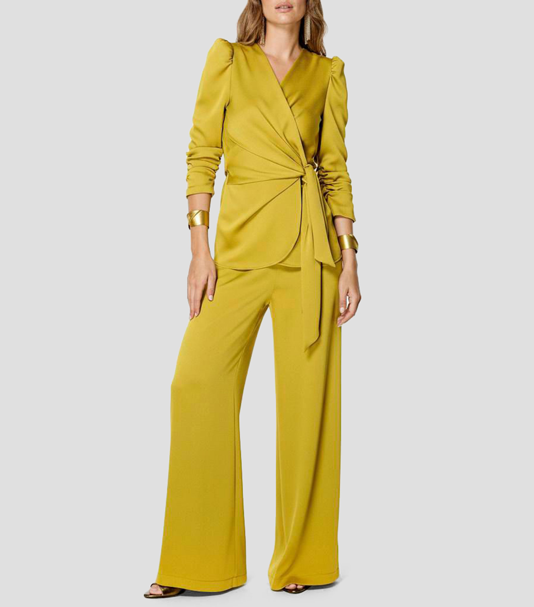 Pantalón fluído Mujer